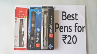 Best pens for Rs.20 | Affordable pens in India