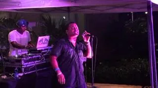 George LaMond performing his hits