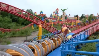 Slinky Dog Dash (4K On-Ride Back) Toy Story Land at Disney's Hollywood Studios - Walt Disney World