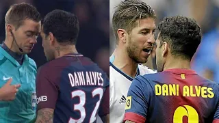 Dani alves angry moments • fights reactions. HD