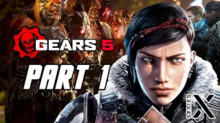 Gears 5 - Xbox Series X Optimized Gameplay Walkthrough Part 1 (No Commentary)