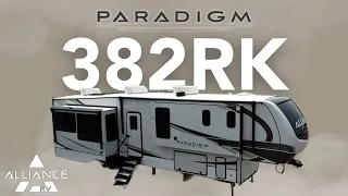 Paradigm 382RK 5th wheel: The perfect RV kitchen for life on the road, under 42ft & 13,500 lbs dry!
