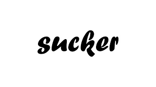 jonas brothers:  Sucker  typography