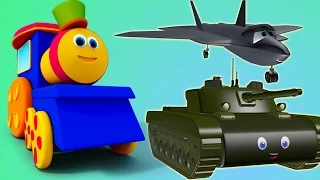 Bob tren Visita de campo del ejército | 3D Vídeo Educativo | Compilación