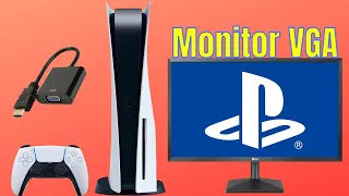 HOW TO TURN PLAYSTATION 5 ON VGA MONITOR