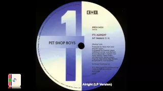 Pet Shop Boys - It's Alright (LP Version)