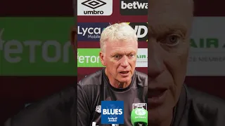 "CHELSEA? REALLY GOOD TODAY" | David Moyes Praises Chelsea After West Ham Defeat Blues 👀 #Shorts