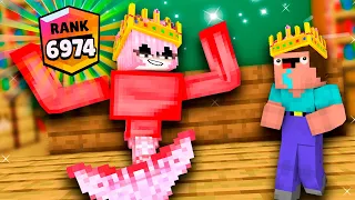 MERMAID 6974 lvl VS Herobrine and Zombie - Monster School EPISODE in Minecraft Animation