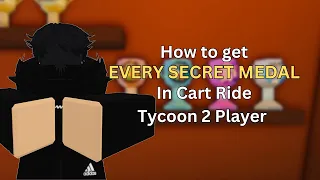 How to get EVERY SECRET BADGE In Cart Ride Tycoon [2 Player!]💎