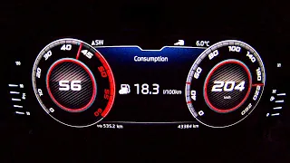 Skoda Kodiaq RS 2.0 BiTDI - Acceleration 0-200 km/h