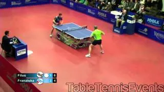 Patrick Franziska Vs Ruwen Filus: Match 3 [German League 2012/2013]