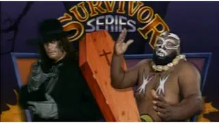 Survivor Series 1992 : Undertaker VS Kamala