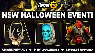 NEW Halloween Challenge Event! All Rewards and Challenges - Fallout 76