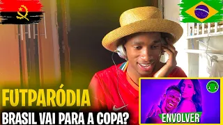 Gringo React - Africano Reage ENVOLVER com Vini Jr, Neymar, Antony      Paródia Anitta