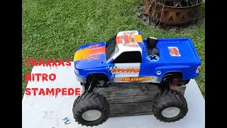 Vintage Traxxas Stampede clean up fix and run