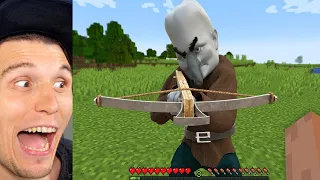 Paluten REAGIERT auf ULTRAREALISTISCHE PILLAGER (Minecraft Memes)