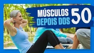 Como GANHAR MUSCULO APÓS os 50 anos! Como reduzir a flacidez e ganhar músculo na terceira idade!