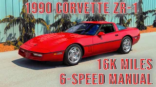 1990 Chevrolet Corvette ZR-1 6-Speed | Only 16k Miles!