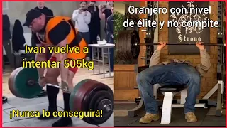 Ivan Makarov intenta 505 kg otra vez 🙄 + Tom Haviland actualización PRs y fuerza