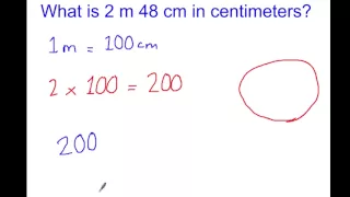 Converting Meters to Centimeters