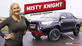 CRAZY REACTION ON A MODIFIED TOYOTA HILUX!