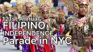 121ST ANNUAL FILIPINO INDEPENDENCE DAY PARADE IN NEW YORK  CITY 2019 (PART 1)