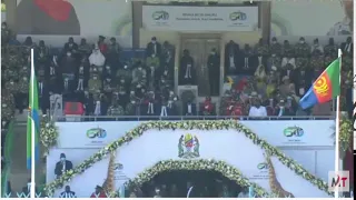 President Uhuru Kenyatta In Tanzania For their 60th Independence day Celebrations