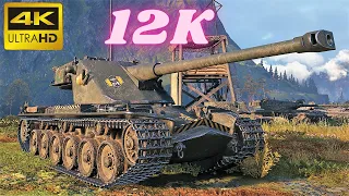 Kranvagn  12K Damage 6 Kills World of Tanks Replays ,WOT tank games