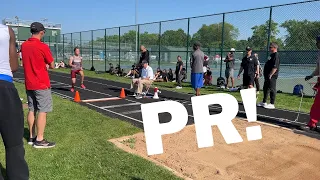 LONG JUMPING at SECTIONALS!