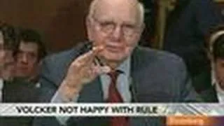 Volcker Said to Be Disappointed With Dilution of Rule: Video