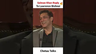 Salman Khan Reply To Lawrence Bishnoi🥵 #shorts #shortvideo #salmankhan #lawrencebishnoi