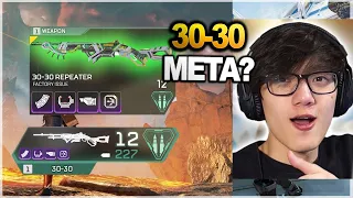 iiTzTimmy tries using the 30-30 Repeater in ranked (apex legends )