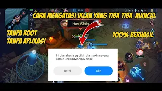 Cara Mengatasi Iklan Yang Tiba Tiba Muncul Ketika Bermain Game