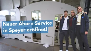 Millioneninvest in stärkeren Service:Ahorn Wohnmobile Service baut und eröffnet neues Servicecenter.