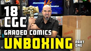 CGC Graded Spec Comics Unboxing Pt 1. Star Wars | Boba Fett | Mark Jewelers | He-man