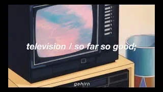 Television/So Far So Good - Rex Orange County // español