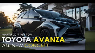 Toyota Avanza All New Concept Car (2017 Version), AI Design