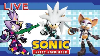 Unlocking Raceuit Silver, Blaze, & Batten Rouge - Sonic Speed Simulator Livestream