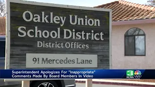 Superintendent apologizes for ‘inappropriate comments made by Oakley School Board members in video