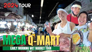 [4K] MEGA Q MART 2024 TOUR - Palengke / Market Tour | Quezon City, Philippines