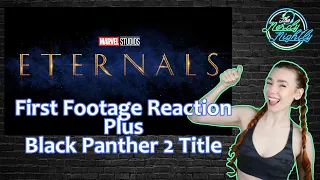 First Eternals Footage?!? Black Panther 2 Title!!! Marvel Celebrates The Movies Trailer Reaction!
