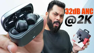 boAt Airdopes Flex 454 ANC Unboxing & First Look⚡32dB ANC, Smart TWS @Rs.1999?!