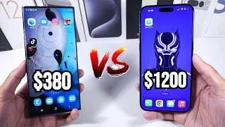 Samsung Galaxy Note 20 Ultra VS iPhone 15 Pro Max! (Cameras, Speed Test, PUBG & Speakers)