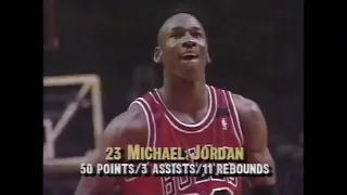 Michael Jordan Drops 51 on the Bullets (Not the LaBradford Smith Game)