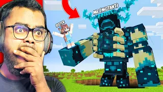 😜I Fooled My Sister Become a MUTANT MONSTERS in Minecraft..