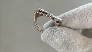Кольцо с бриллиантами *4166-110*