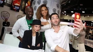 LUCIFER CAST BEHIND THE SCENES HD