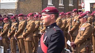 23 Parachute Engineer Regiment: Woodbridge Freedom of the Town Parade.