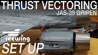 Freewing JAS-39 Gripen Thrust Vectoring (TV) Programming Set Up - Motion RC