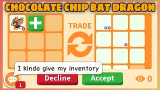 I NEVER STOP 💪 UNTIL I GET A GOOD WIN FOR MY CHOCOLATE CHIP BAT DRAGON in Rich Servers Adopt me